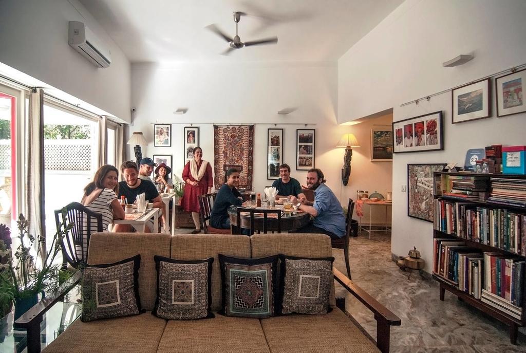 Haveli Hauz Khas Bed & Breakfast New Delhi Exterior foto